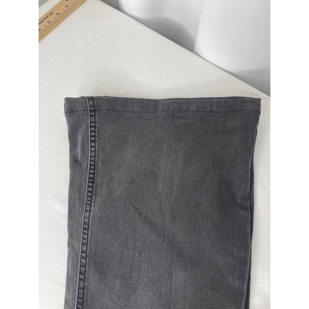 We The Free Penny Pull-On Flare Jeans Womens 27 Black Excellent High Rise Boho